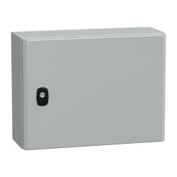 PanelSeT S3D - Enveloppe acier - H300xL400xP150 - porte pleine - NSYS3D3415 Schneider Electric
