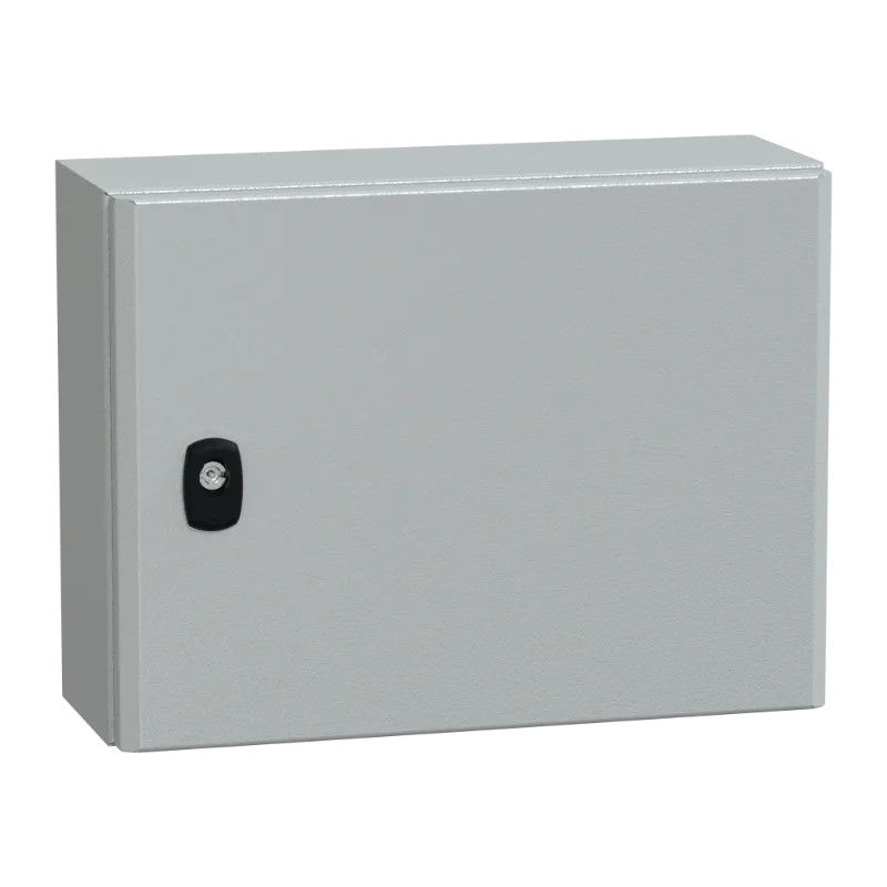 PanelSeT S3D - Enveloppe acier - H300xL400xP150 - porte pleine - NSYS3D3415 Schneider Electric