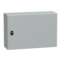 PanelSeT S3D - Enveloppe acier - H400xL600xP200 - châssis plein - NSYS3D4620P Schneider Electric