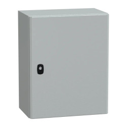PanelSeT S3D - Enveloppe acier - H500xL400xP250 - porte pleine - NSYS3D5425 Schneider Electric