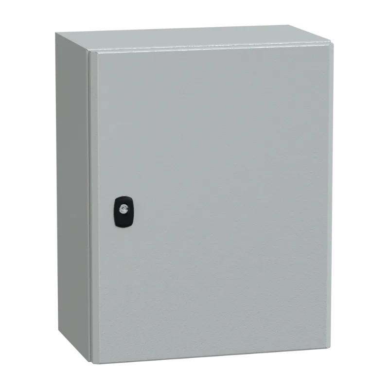 PanelSeT S3D - Enveloppe acier - H500xL400xP250 - porte pleine - NSYS3D5425 Schneider Electric