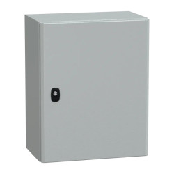 PanelSeT S3D - Enveloppe acier - H500xL400xP250 - châssis plein - NSYS3D5425P Schneider Electric