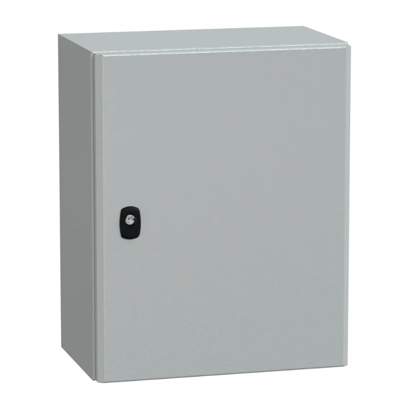PanelSeT S3D - Enveloppe acier - H500xL400xP250 - châssis plein - NSYS3D5425P Schneider Electric