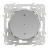 Wiser Odace - interrupteur volet-roulant - 4A - zigbee - alu - S530567W Schneider Electric