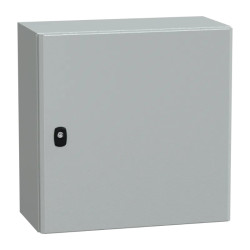 PanelSeT S3D - Enveloppe acier - H500xL500xP250 - porte pleine - NSYS3D5525 Schneider Electric