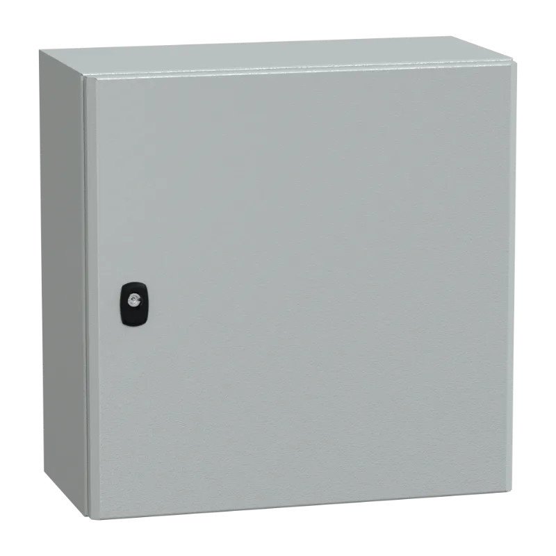 PanelSeT S3D - Enveloppe acier - H500xL500xP250 - porte pleine - NSYS3D5525 Schneider Electric