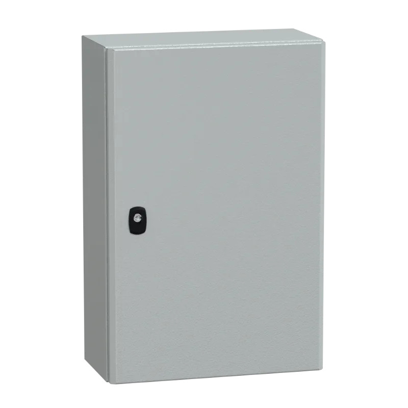 PanelSeT S3D - Enveloppe acier - H600xL400xP200 - porte pleine - NSYS3D6420 Schneider Electric