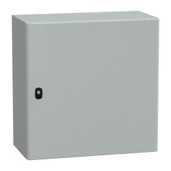PanelSeT S3D - Enveloppe acier - H600xL600xP300 - châssis plein - NSYS3D6630P Schneider Electric