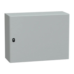 PanelSeT S3D - Enveloppe acier - H600xL800xP300 - châssis plein - NSYS3D6830P Schneider Electric