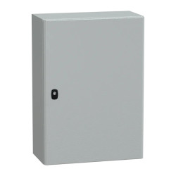 PanelSeT S3D - Enveloppe acier - H700xL500xP250 - porte pleine - NSYS3D7525 Schneider Electric