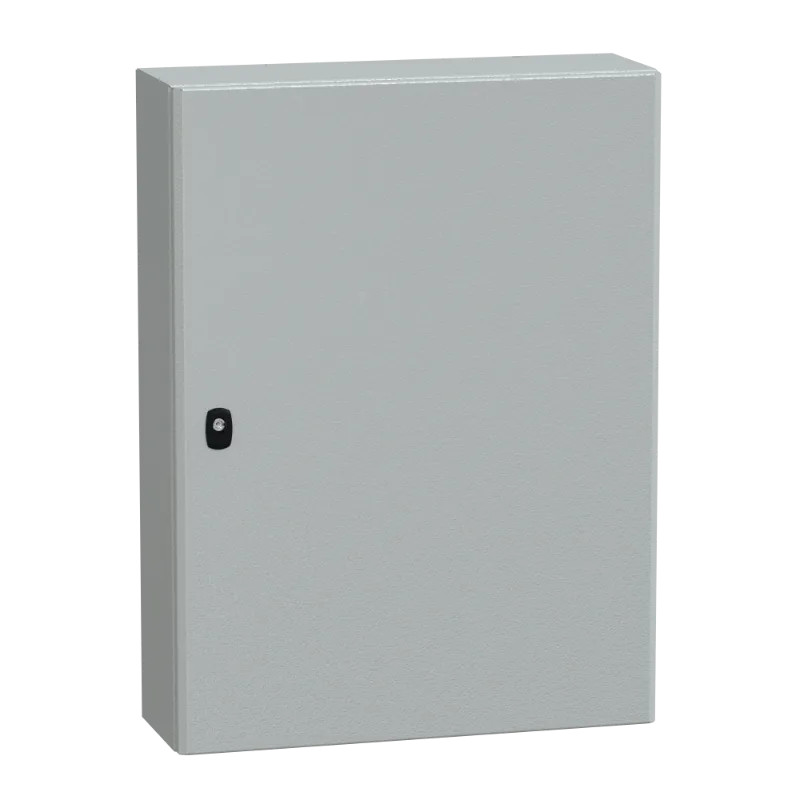 PanelSeT S3D - Enveloppe acier - H800xL600xP200 - châssis plein - NSYS3D8620P Schneider Electric