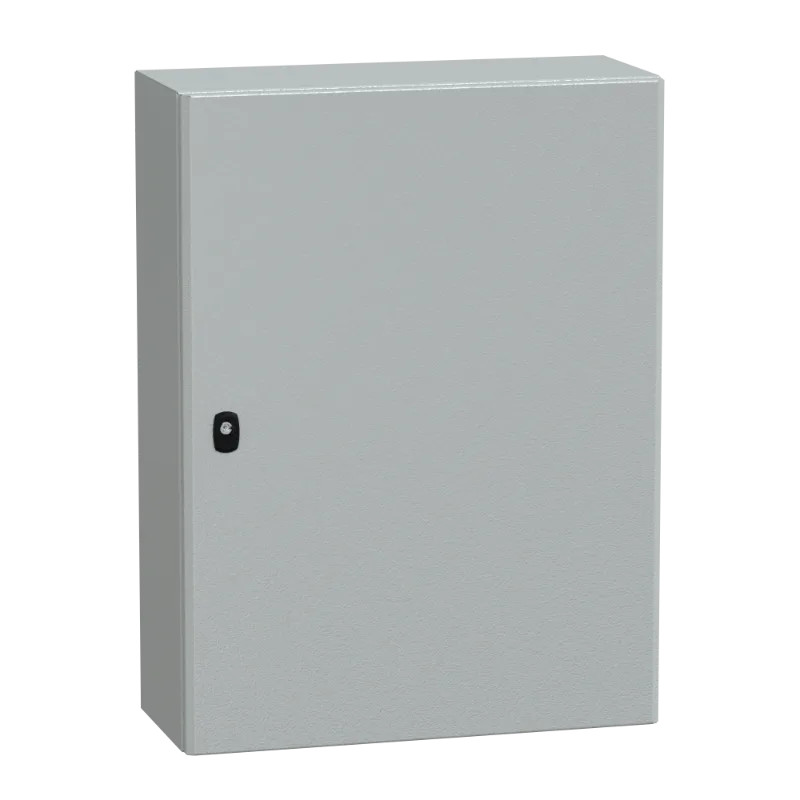 PanelSeT S3D - Enveloppe acier - H800xL600xP250 - châssis plein - NSYS3D8625P Schneider Electric
