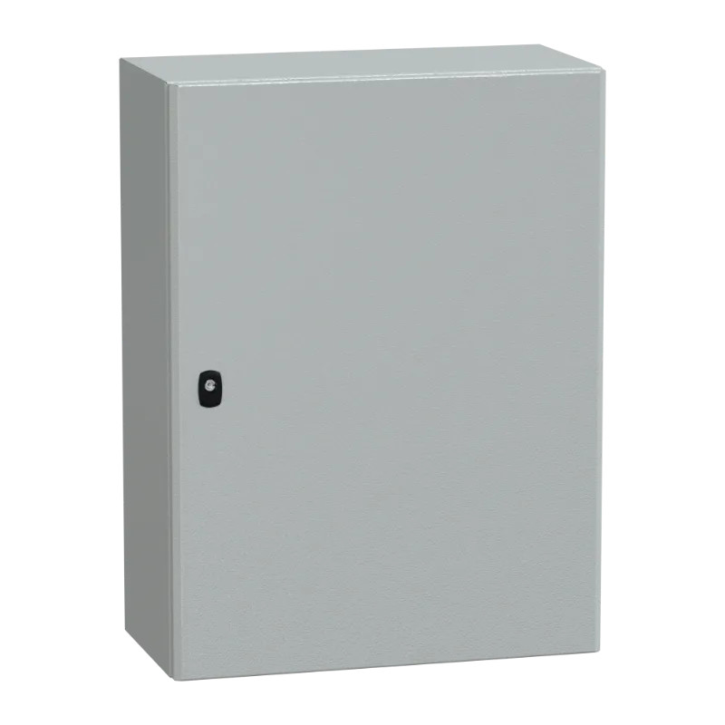 PanelSeT S3D - Enveloppe acier - H800xL600xP300 - châssis plein - NSYS3D8630P Schneider Electric