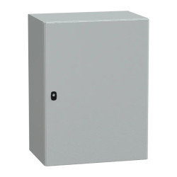 PanelSeT S3D - Enveloppe acier - H800xL600xP400 - châssis plein - NSYS3D8640P Schneider Electric