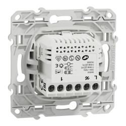 Wiser Odace - interrupteur volet-roulant - 4A - zigbee - alu - S530567W Schneider Electric