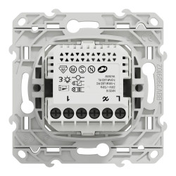 Wiser Odace - interrupteur volet-roulant - 4A - zigbee - alu - S530567W Schneider Electric