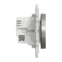 Wiser Odace - interrupteur volet-roulant - 4A - zigbee - alu - S530567W Schneider Electric