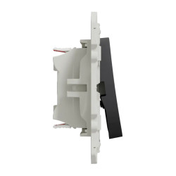 Odace - va-et-vient + poussoir anthracite - 10A - S540285 Schneider Electric