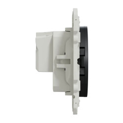 Odace - prise de courant 2P - anthracite - connexions à vis - S540033 Schneider Electric