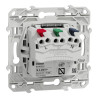 Prise 2P+T affleurante Anth - S540052 Schneider Electric