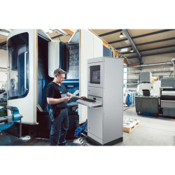 PanelSeT SF/SFN PC - Porte partielle pleine - 670x 600mm (HxP) - NSYSFNPCPD600 Schneider Electric