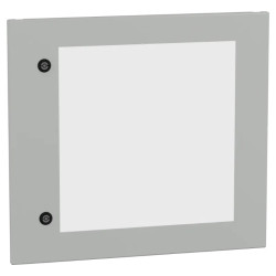 PanelSeT SF/SFN PC - Porte partielle vitrée - 520x 600mm (HxP) - NSYSFNPCPD600T Schneider Electric