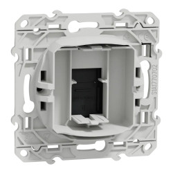 Odace - prise RJ45 - anthracite - sans connecteur (empreinte Infraplus) - S540400 Schneider Electric