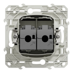 ODACE DBL RJ45 CAT6 STP ANTH - S540486 Schneider Electric