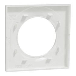 Odace Styl - plaque 1 poste blanc - S520702 Schneider Electric