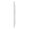 Odace Styl -  plaque 2 postes verticaux entraxe 57mm blanc - S520714 Schneider Electric