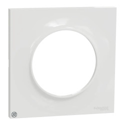 Odace Styl -  plaque 1 poste antibactérien - S500702 Schneider Electric