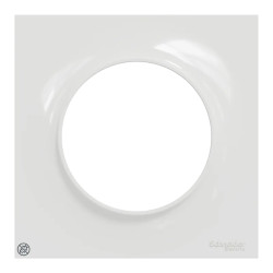 Odace Styl -  plaque 1 poste antibactérien - S500702 Schneider Electric