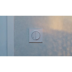 Odace Styl -  plaque 1 poste antibactérien - S500702 Schneider Electric