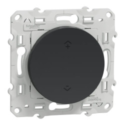 Wiser Odace : interrupteur centralisé sans fil 2 ou 4 BP anth - S540531 Schneider Electric