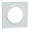 Odace Styl -  plaque 1 poste blanc recyclé - S510702 Schneider Electric