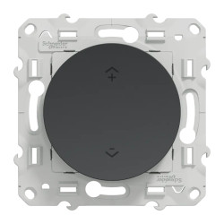 Wiser Odace : interrupteur centralisé sans fil 2 ou 4 BP anth - S540531 Schneider Electric