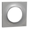 Odace Styl - plaque 1 poste aluminium - S520702E Schneider Electric