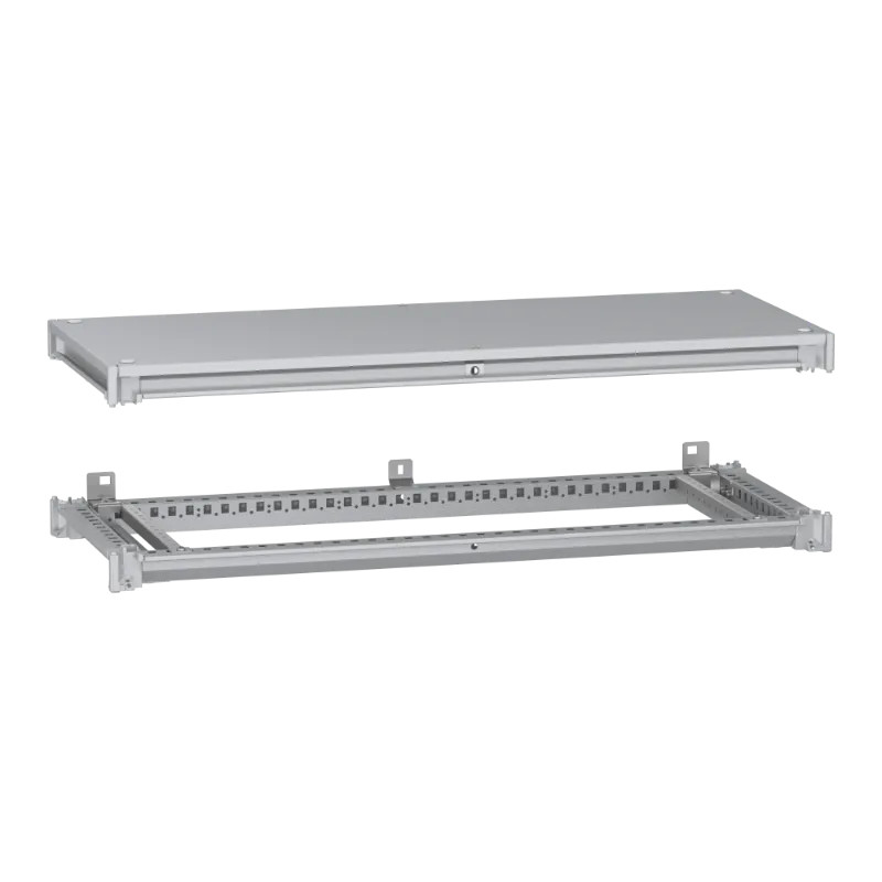 PanelSeT SFN Kit - cadre supérieur et inférieur - 1000x400 mm (Hxl) - NSYSFNC104 Schneider Electric