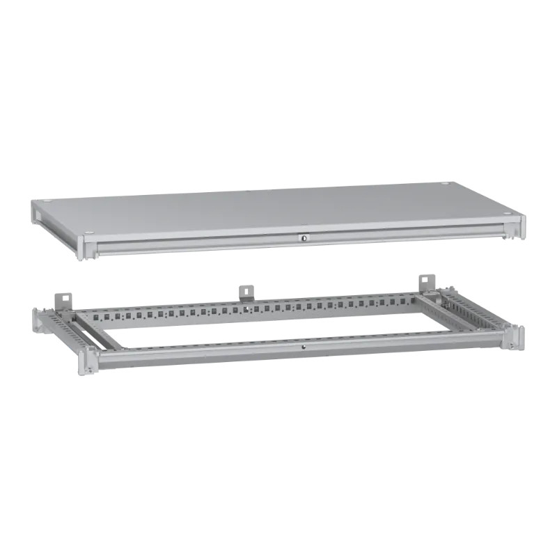 PanelSeT SFN Kit - cadre supérieur et inférieur - 1000x500 mm (Hxl) - NSYSFNC105 Schneider Electric