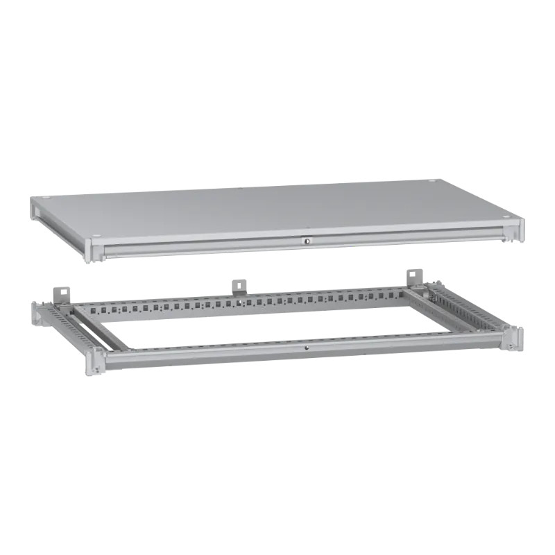 PanelSeT SFN Kit - cadre supérieur et inférieur - 1000x600 mm (Hxl) - NSYSFNC106 Schneider Electric