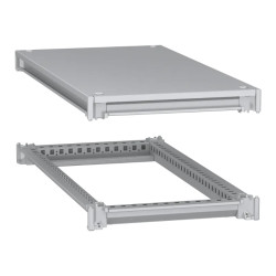 PanelSeT SFN Kit - cadre supérieur et inférieur - 400x800 mm (Hxl) - NSYSFNC48 Schneider Electric