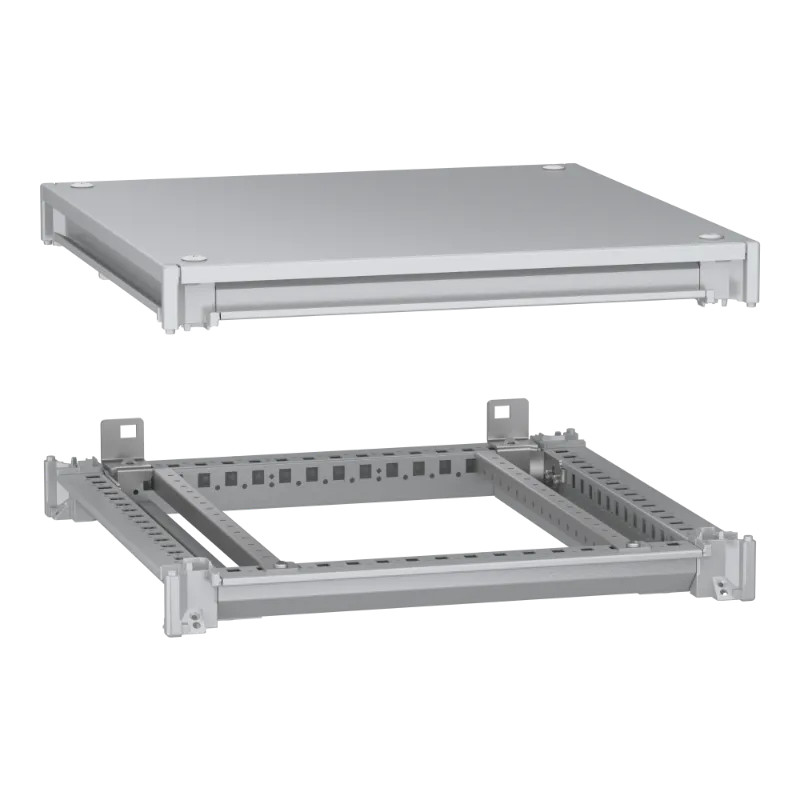 PanelSeT SFN Kit - cadre supérieur et inférieur - 500x500 mm (Hxl) - NSYSFNC55 Schneider Electric