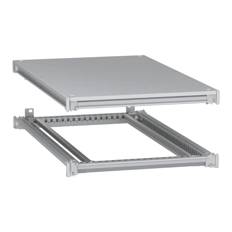 PanelSeT SFN Kit - cadre supérieur et inférieur - 600x1000 mm (Hxl) - NSYSFNC610 Schneider Electric