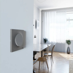Odace Styl - plaque 1 poste anthracite - S540702 Schneider Electric