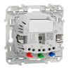Wiser Odace - Prise 2P+T connectée - 16A  - zigbee - Blanc - S520559 Schneider Electric