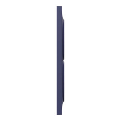 Odace Styl -  plaque 2 postes verticaux entraxe 57mm bleu cobalt - S550714 Schneider Electric