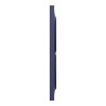 Odace Styl -  plaque 2 postes verticaux entraxe 57mm bleu cobalt - S550714 Schneider Electric