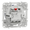 Odace - bouton poussoir - cobalt - 10A - S550206 Schneider Electric
