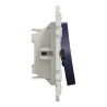 Odace - double va-et-vient - cobalt - S550214 Schneider Electric