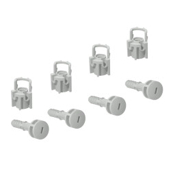 PanelSeT - vis plastique D16 HT60 - lot de 4 - NSYAEDS60TB Schneider Electric